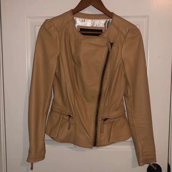 Zara leather jacket - Picture 3 of 8